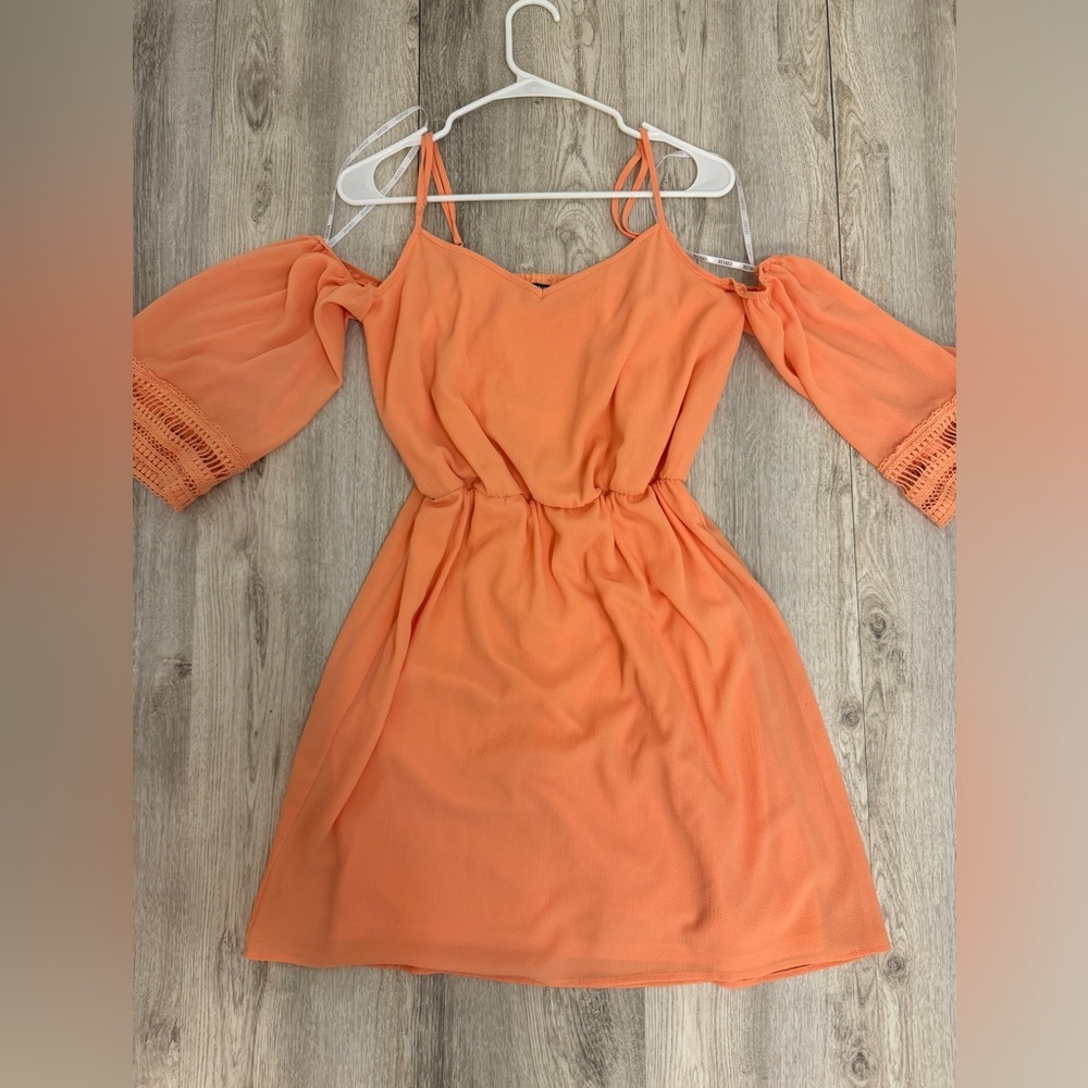 Xoxo orange women’s large dress